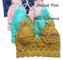 Load image into Gallery viewer, Crochet Lace Bralette - Pamela's Younique Boutique