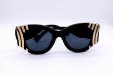 Load image into Gallery viewer, Round Stylish Sunglasses With Gold Side - Pamela's Younique Boutique