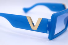 Load image into Gallery viewer, Small Square V-Shaped Sunglasses - Pamela's Younique Boutique