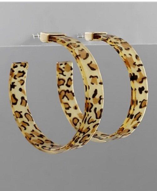 Crystal Avenue Leopard Earrings - Pamela's Younique Boutique