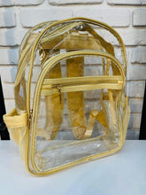 Load image into Gallery viewer, Large Unisex Clear Backpack - Pamela&#39;s Younique Boutique

