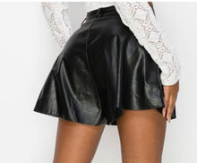 Load image into Gallery viewer, Leather Wide Shorts - Pamela&#39;s Younique Boutique
