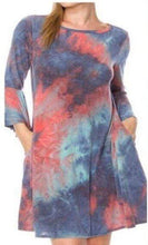 Load image into Gallery viewer, Tie-Dye Dress - Pamela&#39;s Younique Boutique
